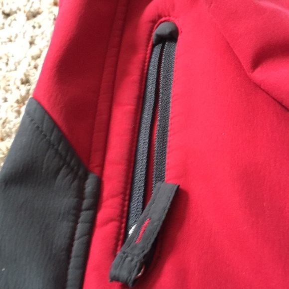 Red and dark gray sweatshirt - Picture 2 of 3